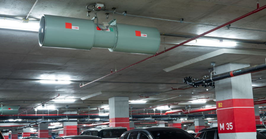 PARKING GARAGE VENTILATION SYSTEMS