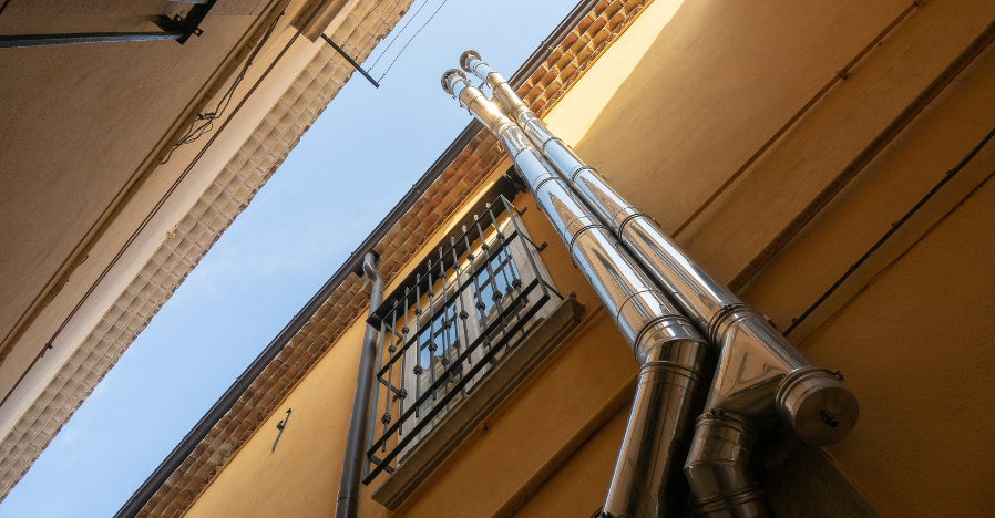 STEEL CHIMNEYS IN BOILER ROOMS AND THEIR TECHNICAL SPECIFICATIONS